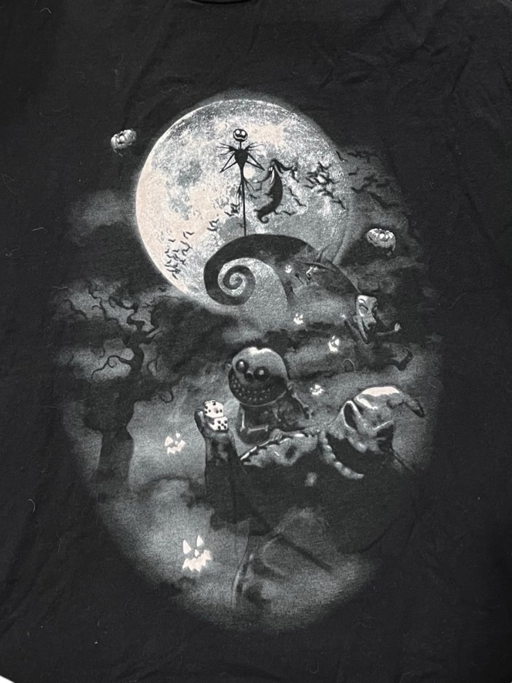 The Nightmare Before Christmas T-Shirt Size Large